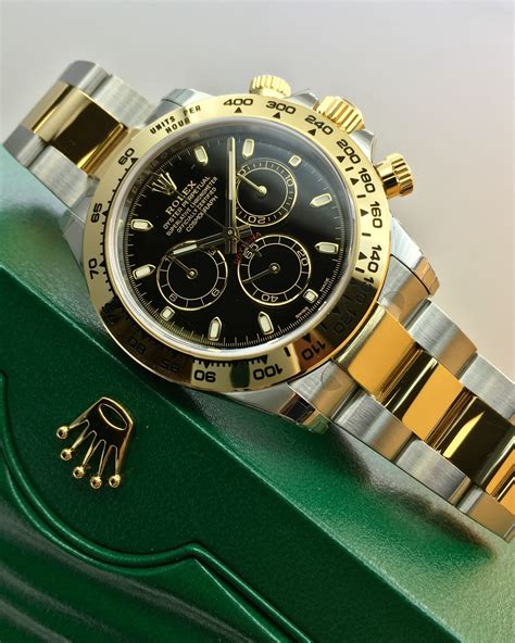 rolex daytona gold and black|rolex daytona watch 2021.